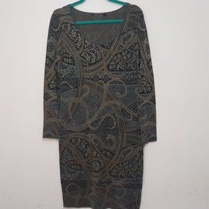 Peruvian Connection Kashmiri Sweater Dress